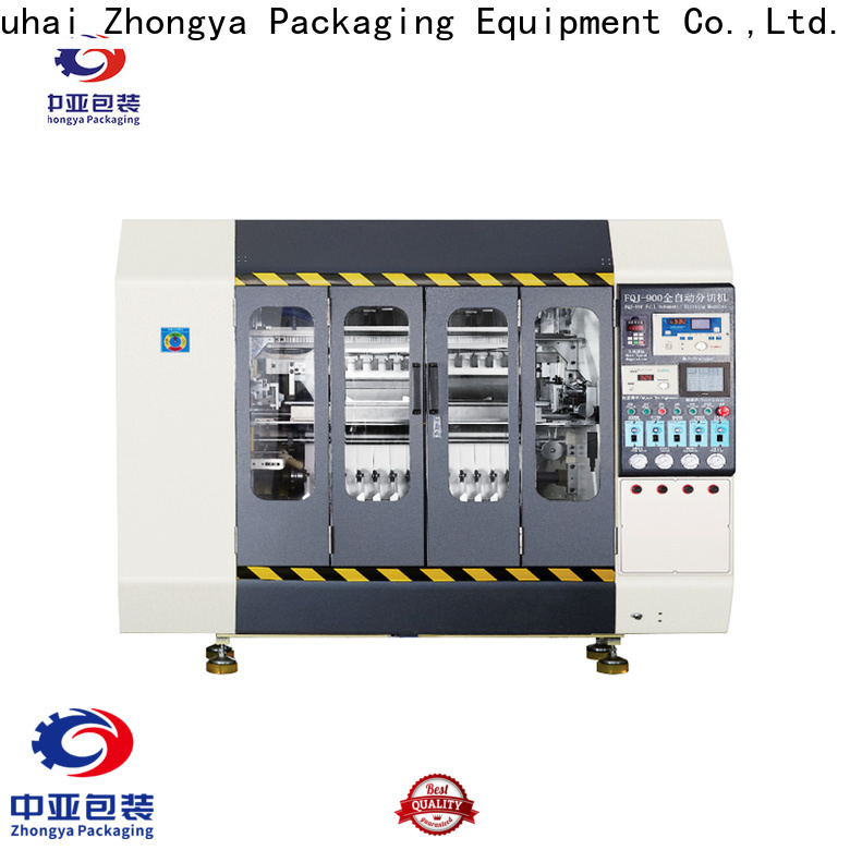 Zhongya Packaging wholesale automatic cutting machine directly sale for Food & Beverage Factory