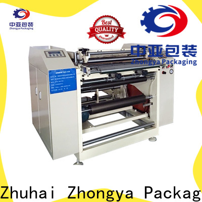 Zhongya Packaging paper rewinding machine supplier bulk buy
