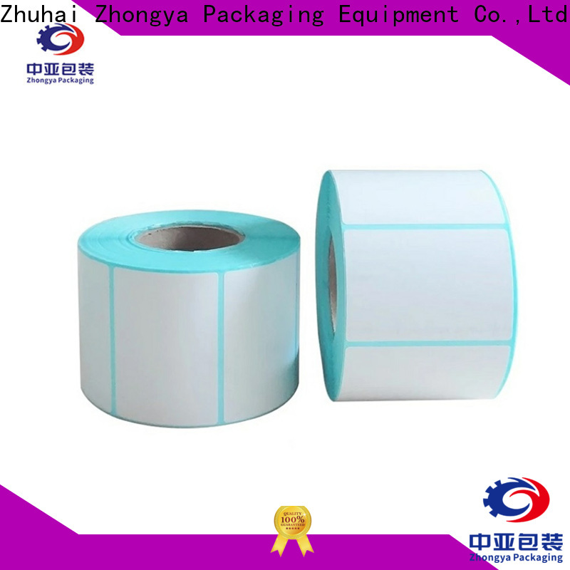 Zhongya Packaging direct thermal label manufacturers waterproof for shipping