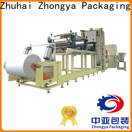 Zhongya Packaging paper roll slitting machine high safety for paper