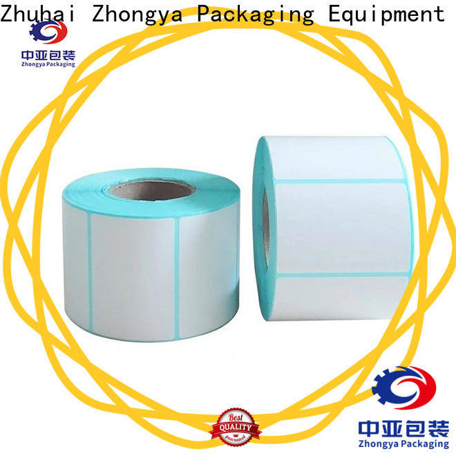 Zhongya Packaging high quality thermal labels suppliers made in China for supermarket