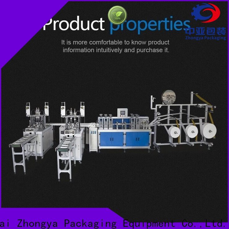Zhongya Packaging bulk surgical mask machine supplier for wholesale