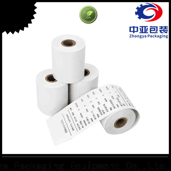 Zhongya Packaging thermal paper manufacturer for supermarket