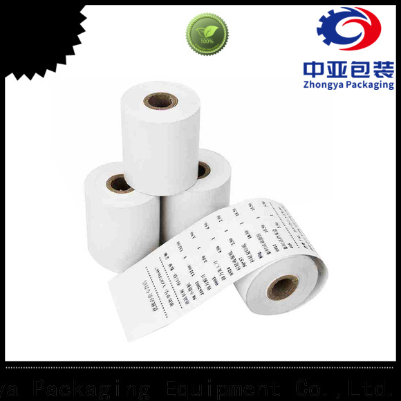 Zhongya Packaging thermal paper manufacturer for supermarket