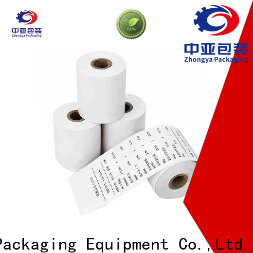 Zhongya Packaging thermal paper supplier for shop