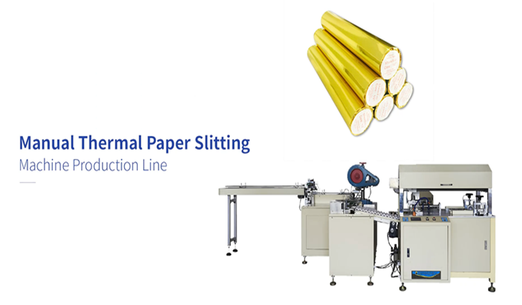 Zhongya Packaging Equipment | Manual Thermal Paper Slitting Machine Production Line